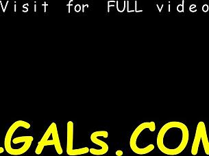 现场#20 视频: Honeymoon video of big ass Indian girl getting pou...