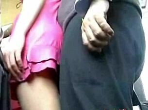 现场#4 视频: Blonde big boobed lady is screwed by Asian man in ...