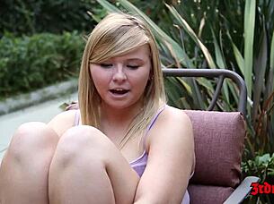 现场#1 视频: Melissa may's passionate encounter to a well endow...