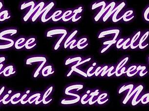 现场#20 视频: Kimber Lee’s solo pleasure journey with her new ...