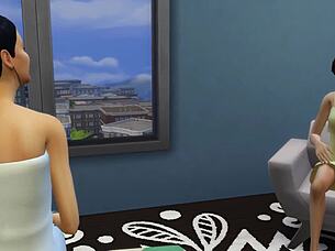 现场#3 视频: Discovering my stepmother's hidden desires: A lesb...